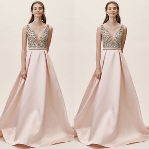 alivia v neck ruffle ombre maxi dress BHLDN | Dresses | Bhldn Alivia Vneck Ruffle Ombre Maxi Dress